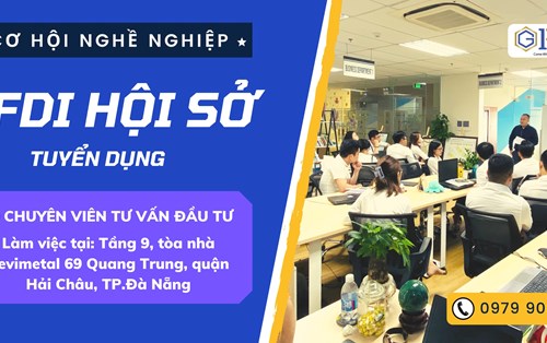 Công ty TNHH MTV Tư vấn Đầu tư GFDI tuyển dụng 2021